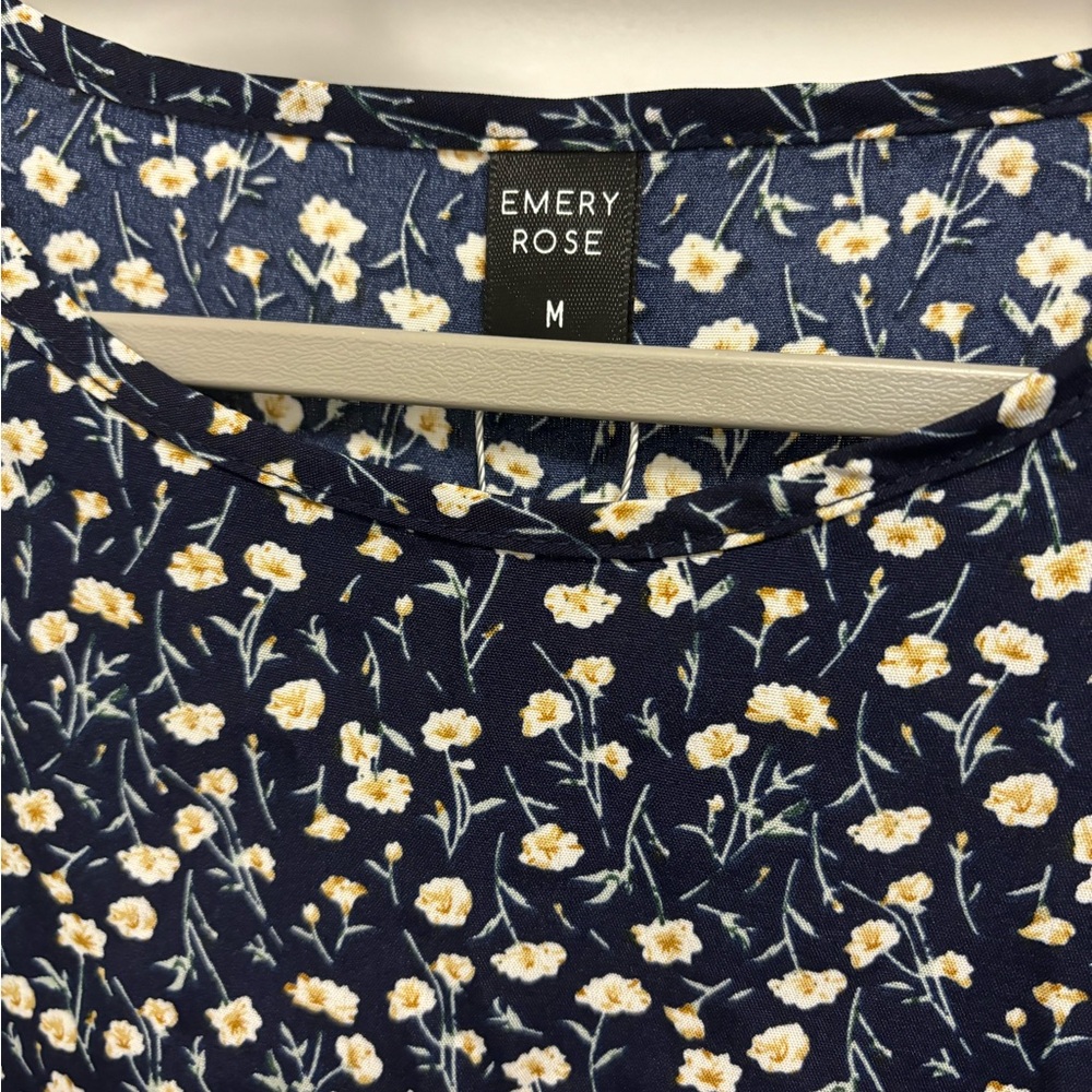 Emery Rose Floral Midi Dress
